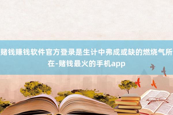 赌钱赚钱软件官方登录是生计中弗成或缺的燃烧气所在-赌钱最火的手机app